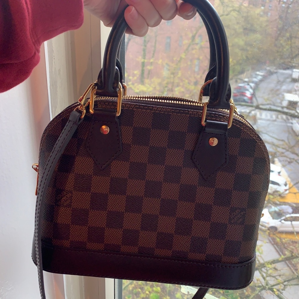 SOLD *** Louis Vuitton Alma BB Damier Ebene